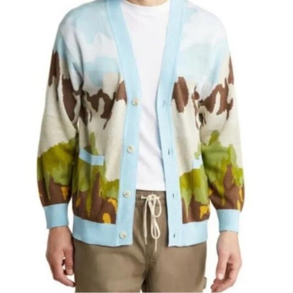 PacSun Men’s Scenic V-Neck Cardigan